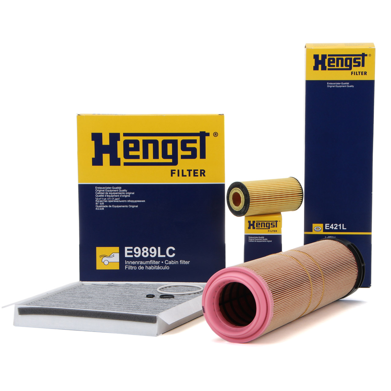 HENGST Filterset MERCEDES E-Klasse W211 E 320 CDI 204 PS bis 12.2002