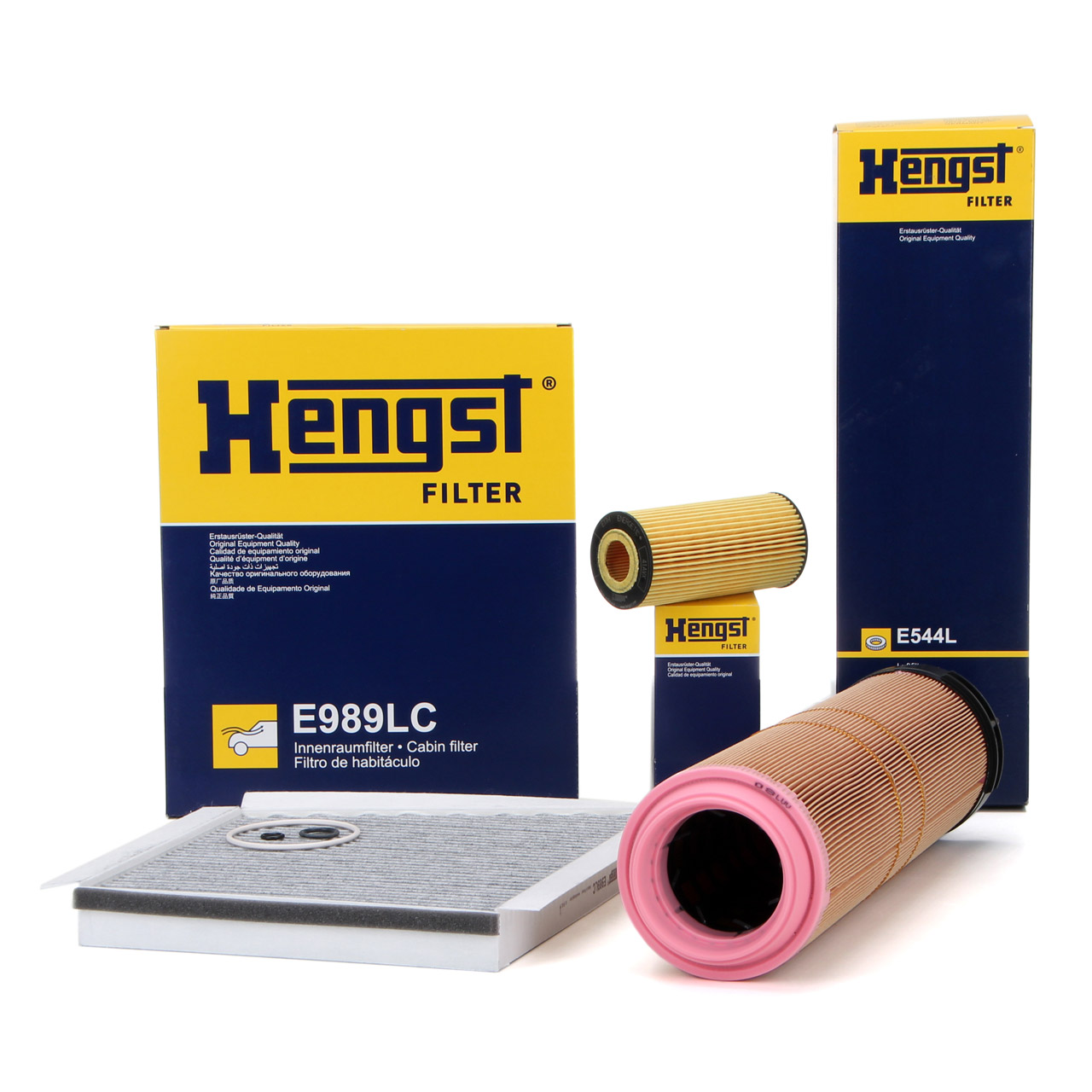HENGST Filterset 3-tlg MERCEDES-BENZ E-Klasse W211 S211 E 280 / 320 CDI OM648