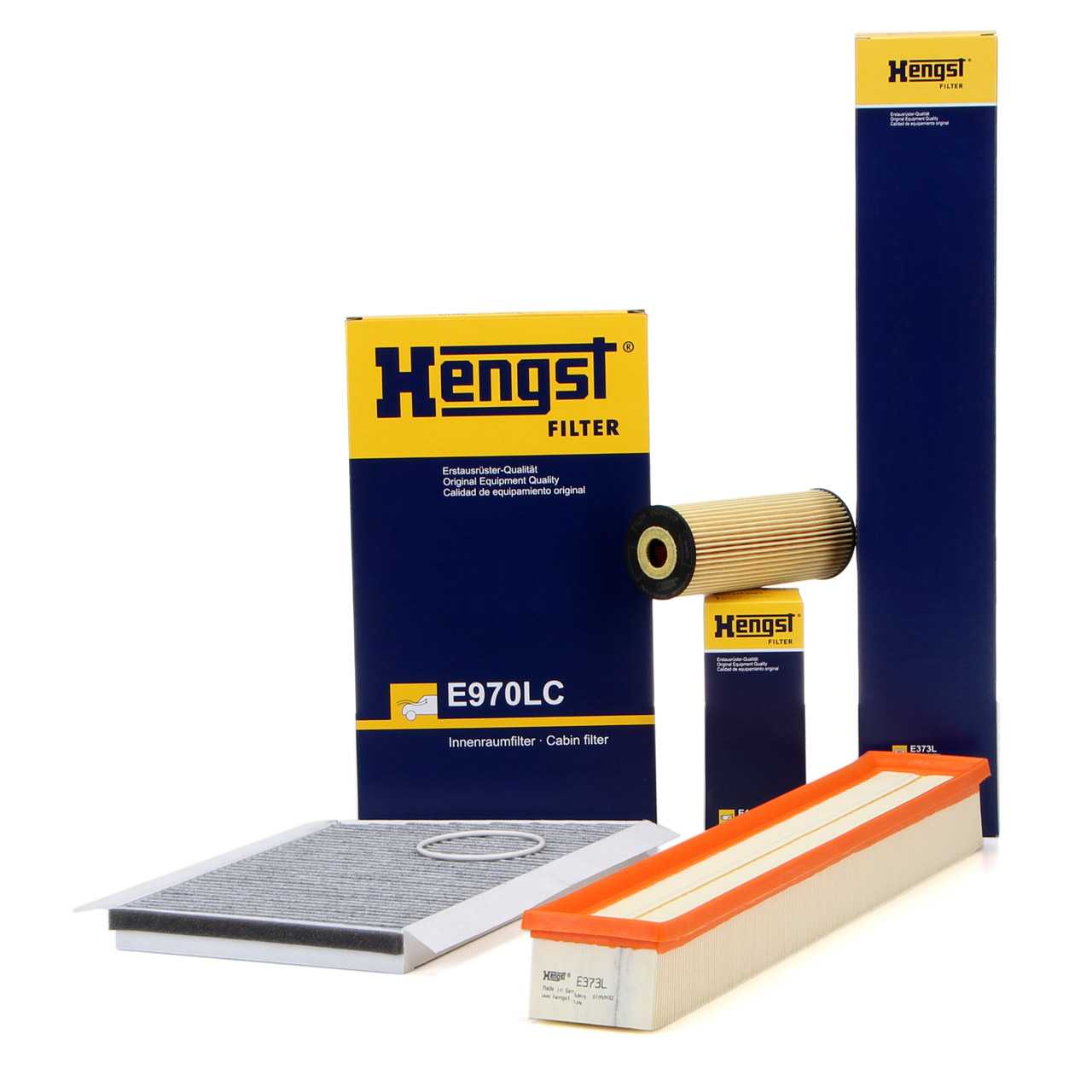 HENGST Filter-Set MERCEDES-BENZ C-Klasse W203 CL203 S203 C 180 129 PS M111