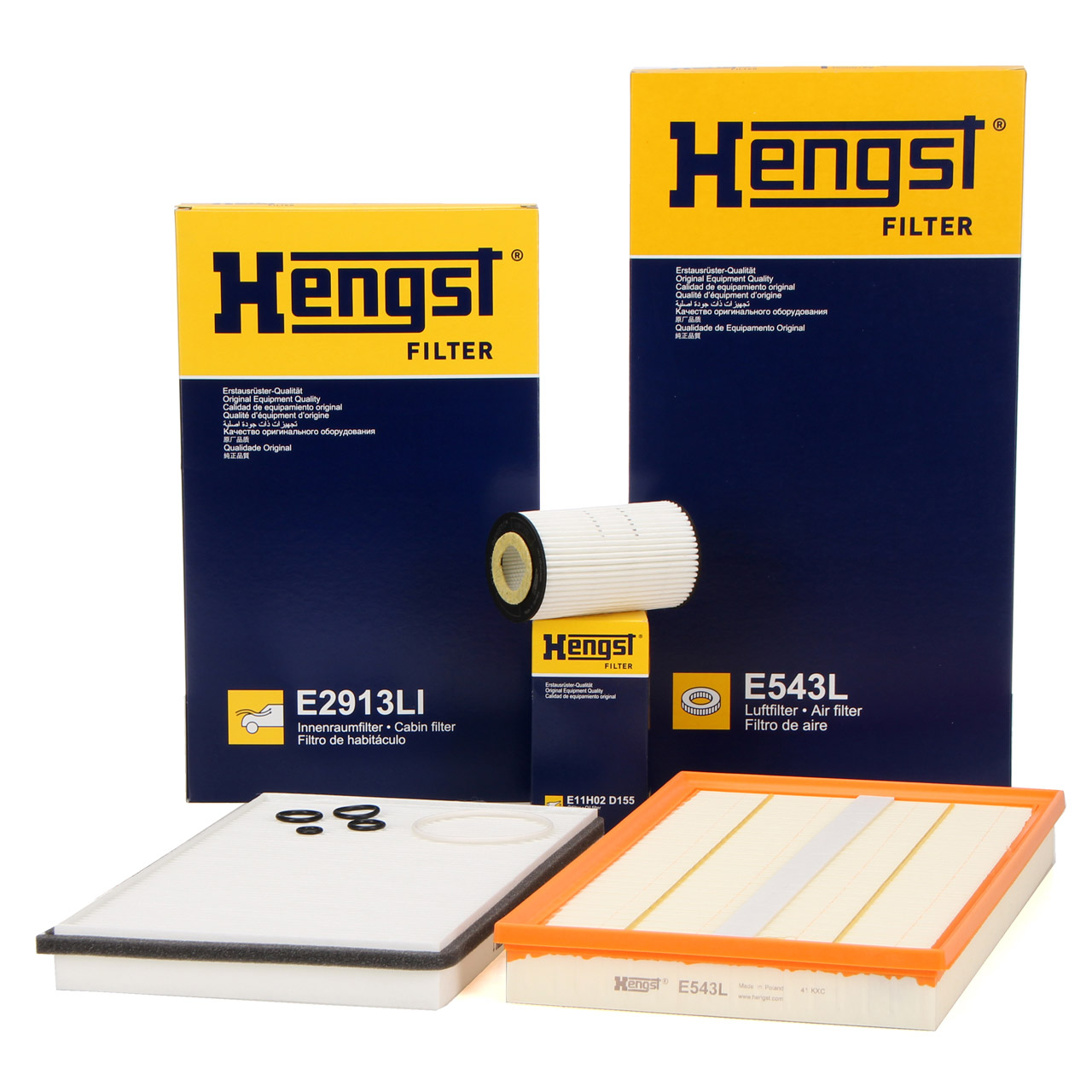 HENGST Filterset MERCEDES Viano Vito / Mixto W639 3.0 3.2 3.5 3.7 M112 M272