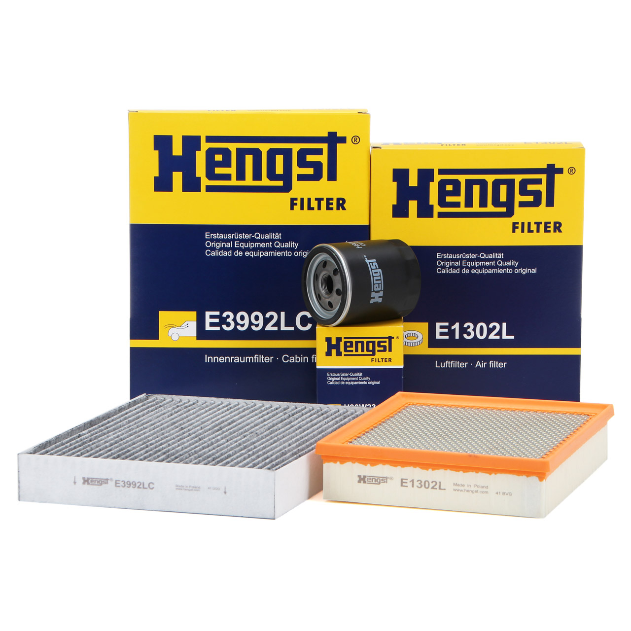 HENGST Filterset FORD Edge Galaxy CK Mondeo 5 S-Max CJ 2.0 TDCi 120-210 PS
