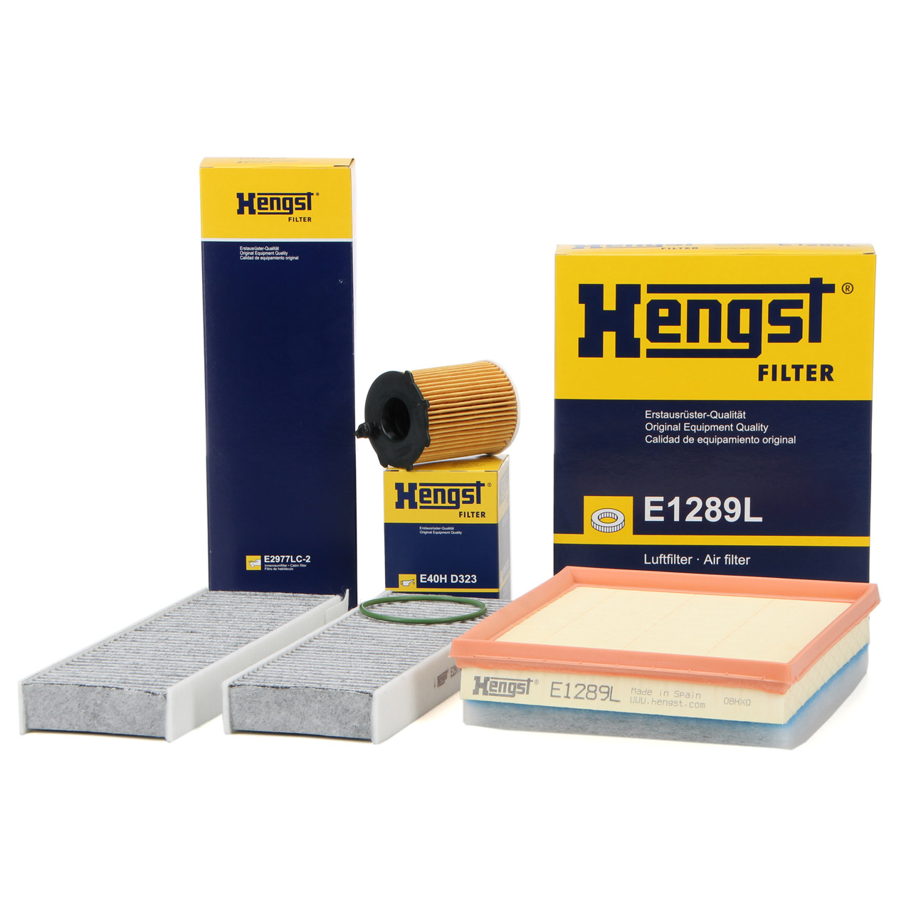 HENGST Filterset CITROEN Berlingo C4 Picasso I II PEUGEOT 3008 5008 Partner 1.6 BlueHDi