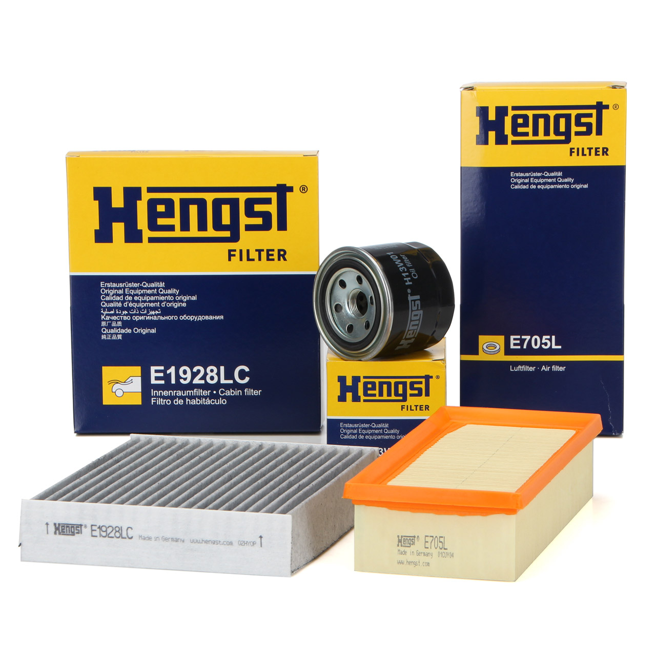 HENGST Filterset Filterpaket SMART ForFour (454) 1.5 BRABUS 177 PS