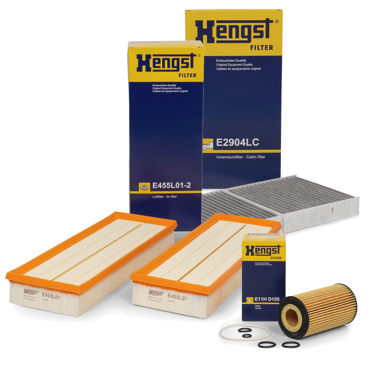 HENGST Filterset für MERCEDES-BENZ SLK R171 280 300 350 231 / 272 / 350 PS M272