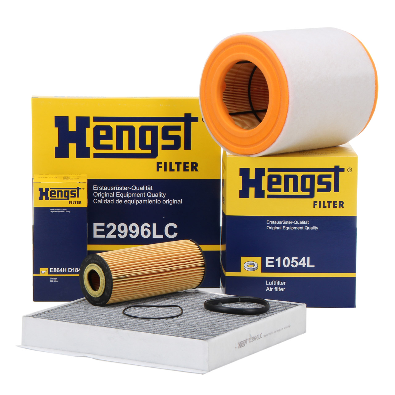 HENGST Filterset AUDI A6 (C7) A7 (4G) 2.8 FSI 204/220 PS + 3.0 TFSI 300/310 PS