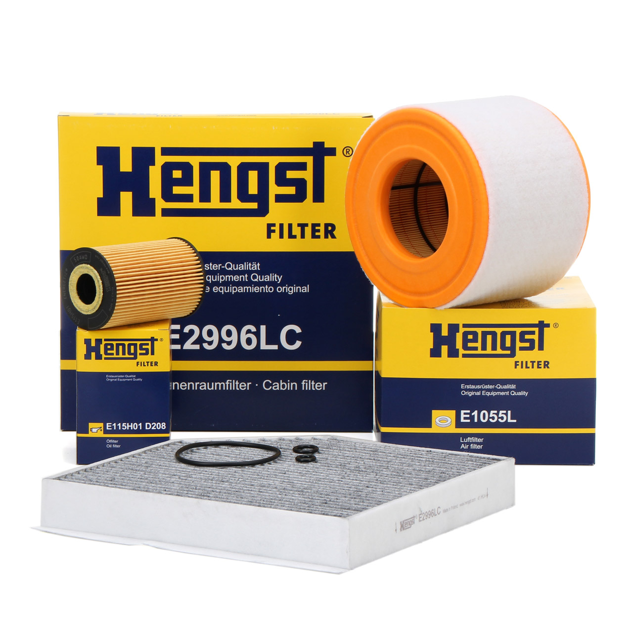 HENGST Filterset Filterpaket 3-tlg AUDI A6 (4G C7) 2.0 TDI 136/163/177 PS