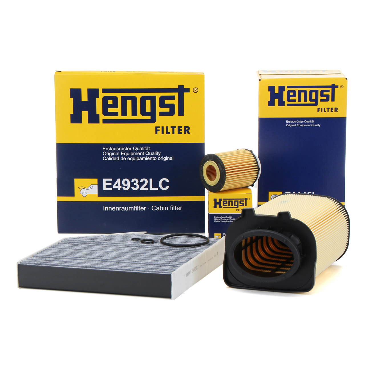 HENGST Filterset MERCEDES C-Klasse W205 E-Klasse W213 GLC X253 C253 160-300 M274
