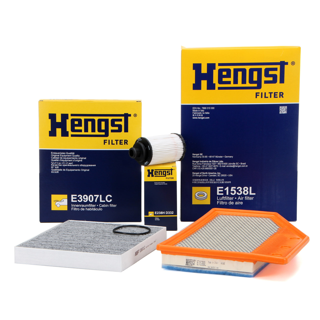 HENGST Filterset Filterpaket 3-tlg OPEL Insignia B 2.0 CDTi 170/210 PS