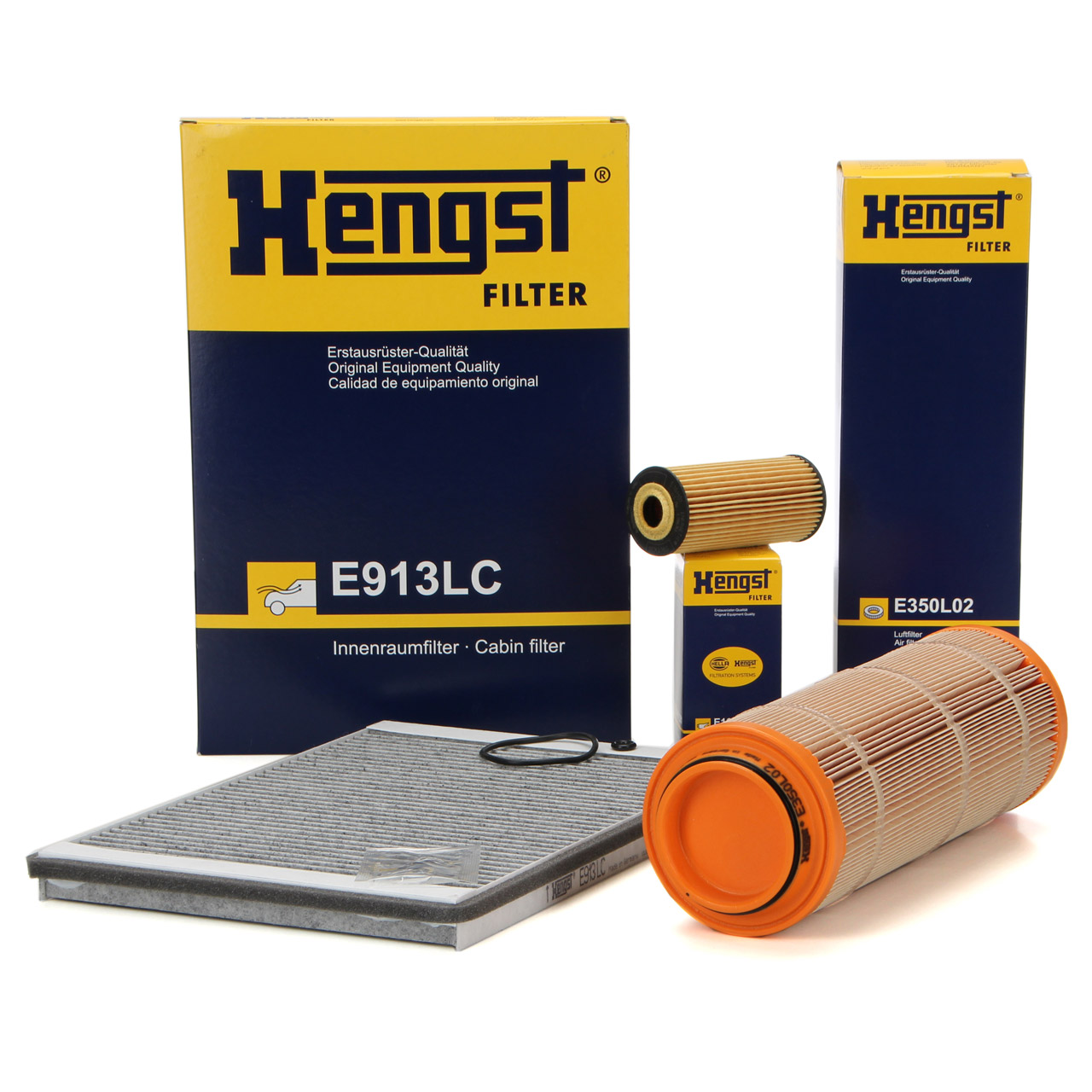 HENGST Filterset MERCEDES A-Klasse W168 A160/170CDI Vaneo 414 1.7 CDI OM668