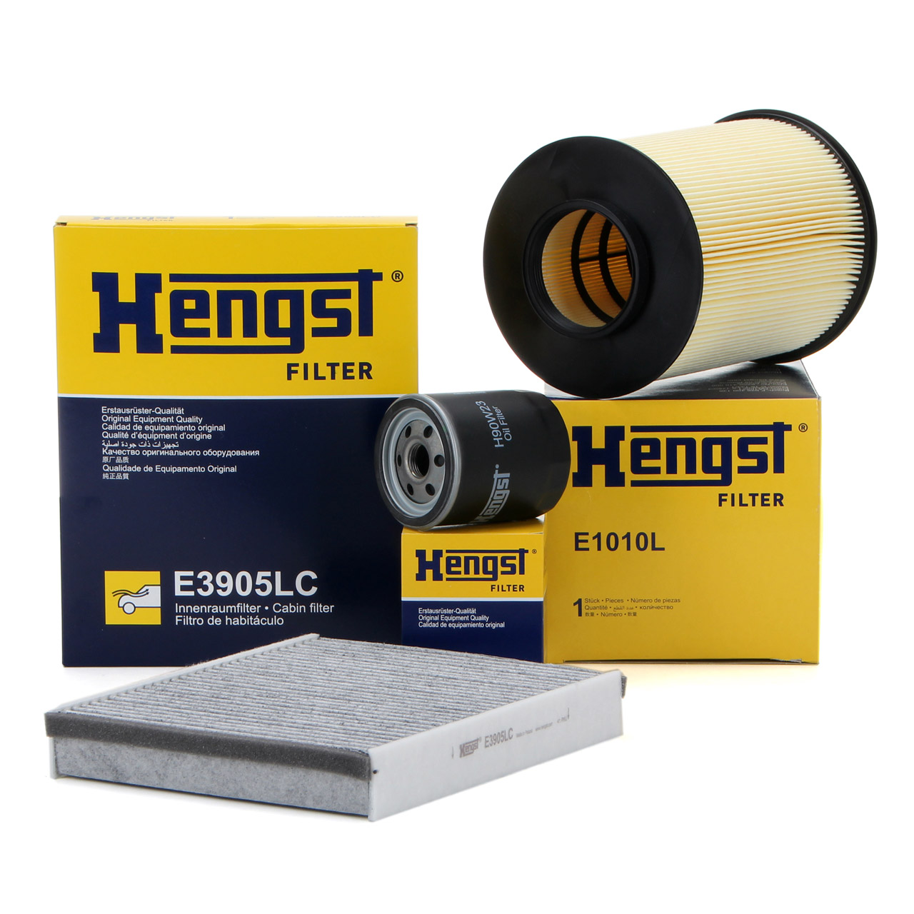 HENGST Filterset 3-tlg FORD Grand / C-Max 2 Focus 3 Kuga 2 2.0 TDCi 120-185 PS