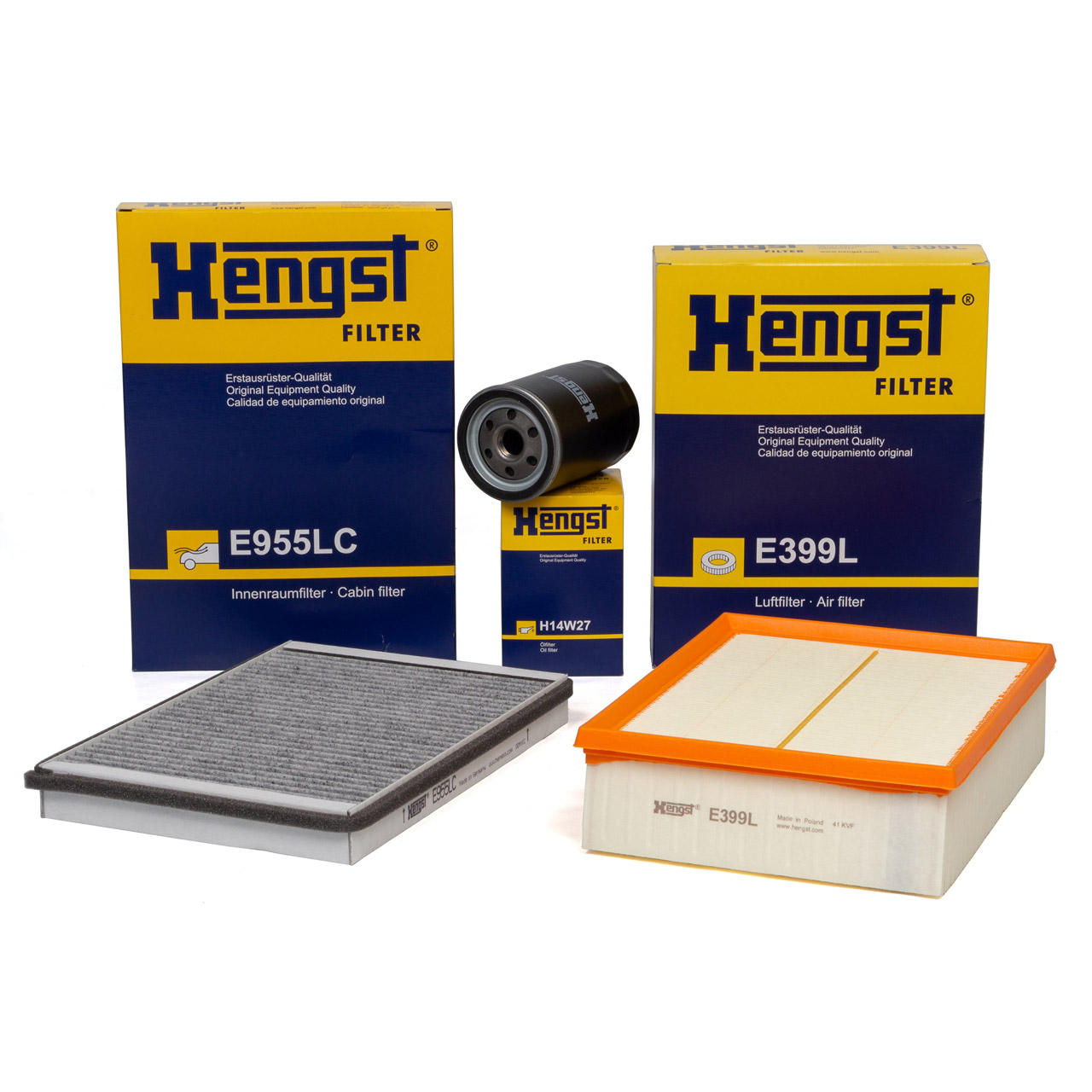 HENGST Filterset AUDI A4 (8E B6 B7) SEAT Exeo (3R) 1.6 1.8 T 2.0 102-163 PS