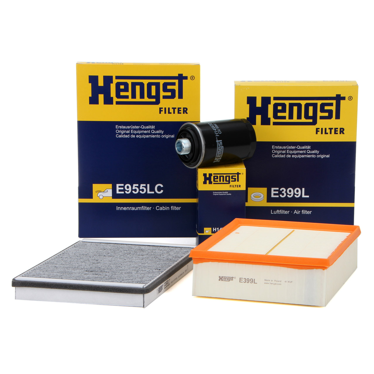 HENGST Filterset SEAT Exeo (3R) 1.8 TSI 120/160 PS + 2.0 TFSI 211 PS