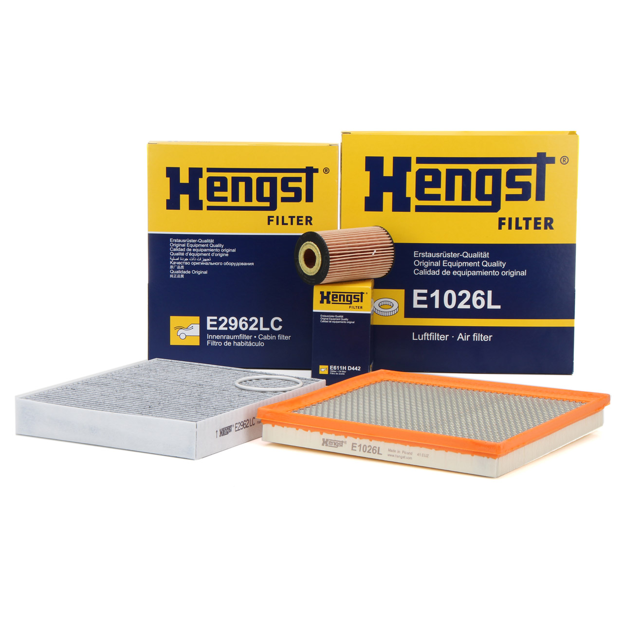 HENGST Filterset Filterpaket OPEL Astra J 1.4 87/100 PS + 1.6 115 PS