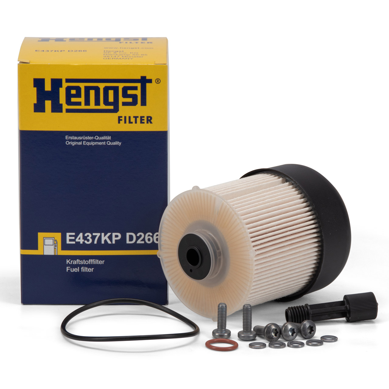 HENGST E437KPD266 Kraftstofffilter für RENAULT CAPTUR CLIO IV KANGOO 1.5 dCi