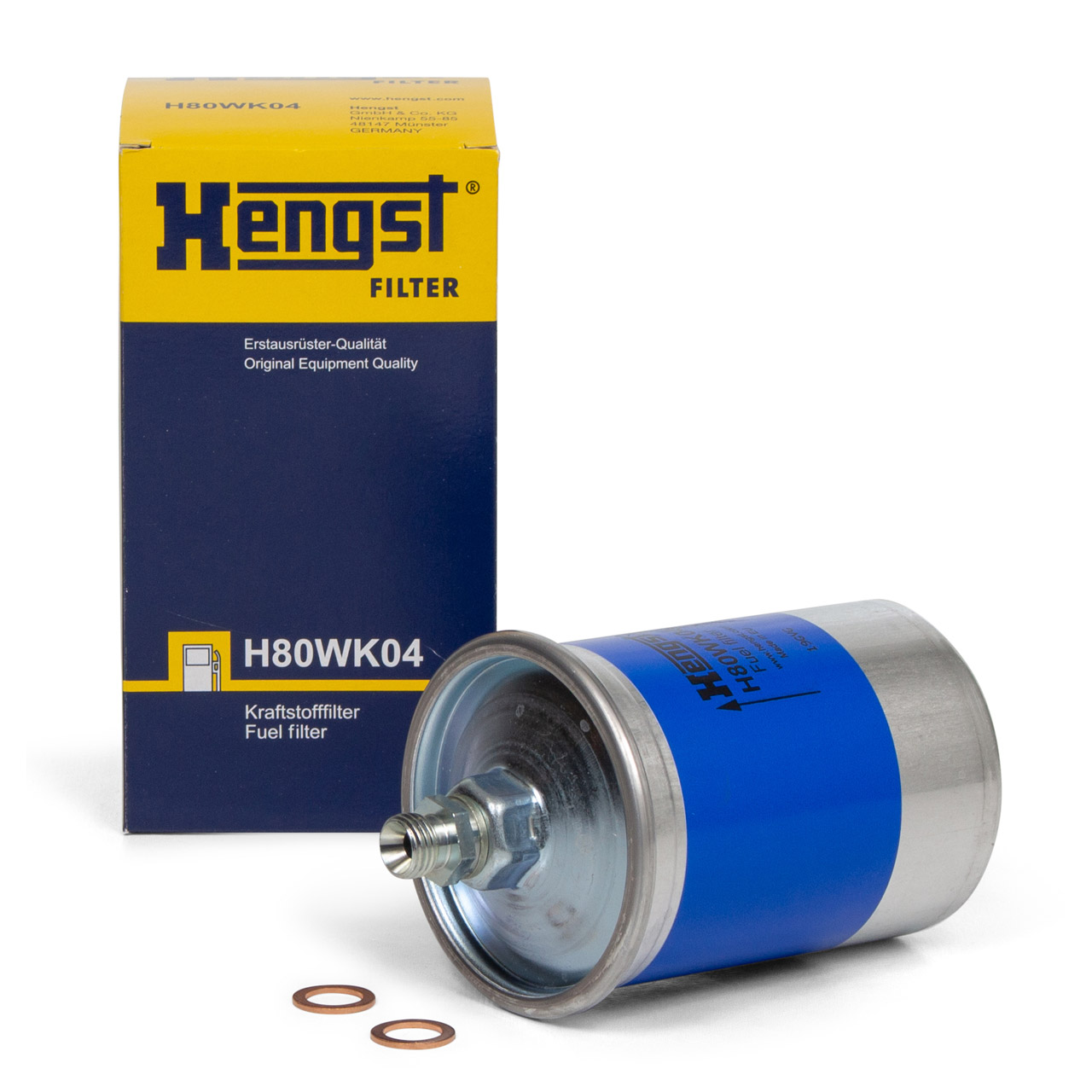 HENGST H80WK04 Kraftstofffilter für MERCEDES /8 W114 190 W201 W202 W124 W116