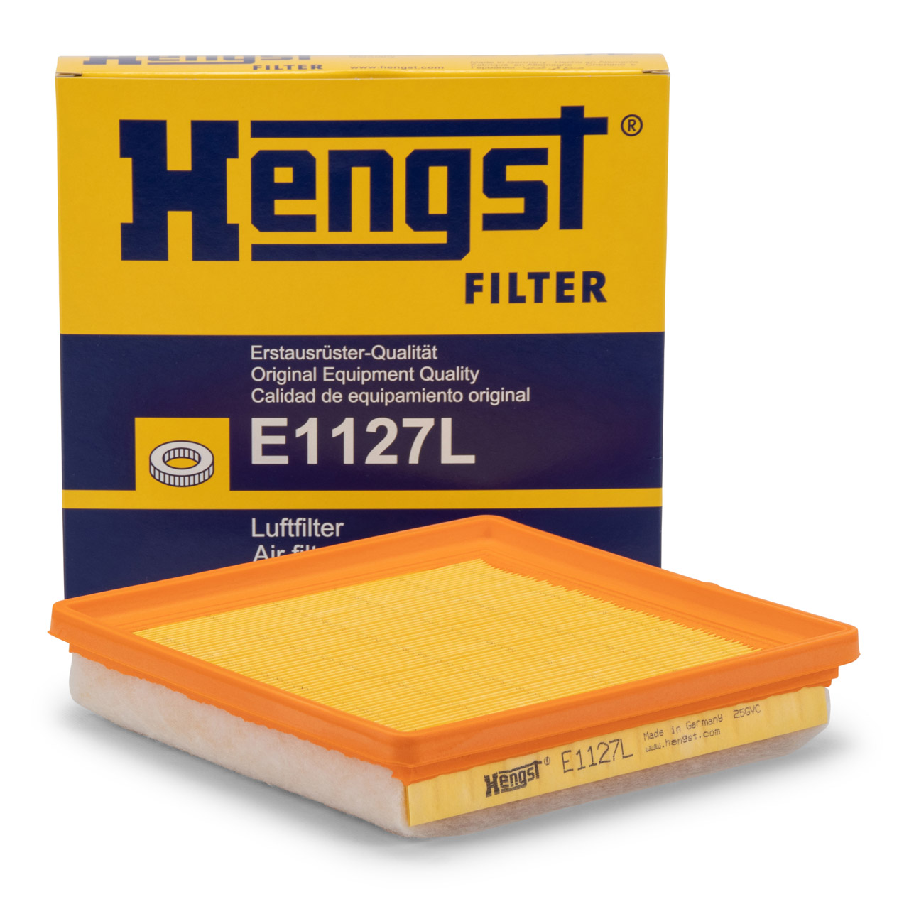HENGST E1127L Luftfilter OPEL Adam (M13) 1.0 1.2 1.4 /LPG/ S 834778 13357497