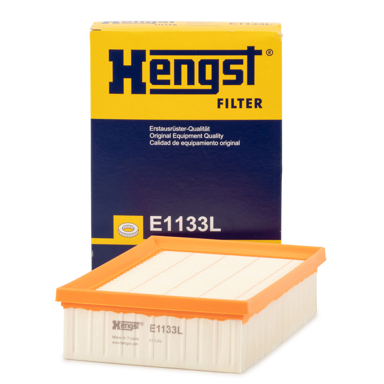 HENGST E1133L Luftfilter für CHEVROLET TRAX OPEL MOKKA / X 1.4-1.8 1.6/1.7 CDTI
