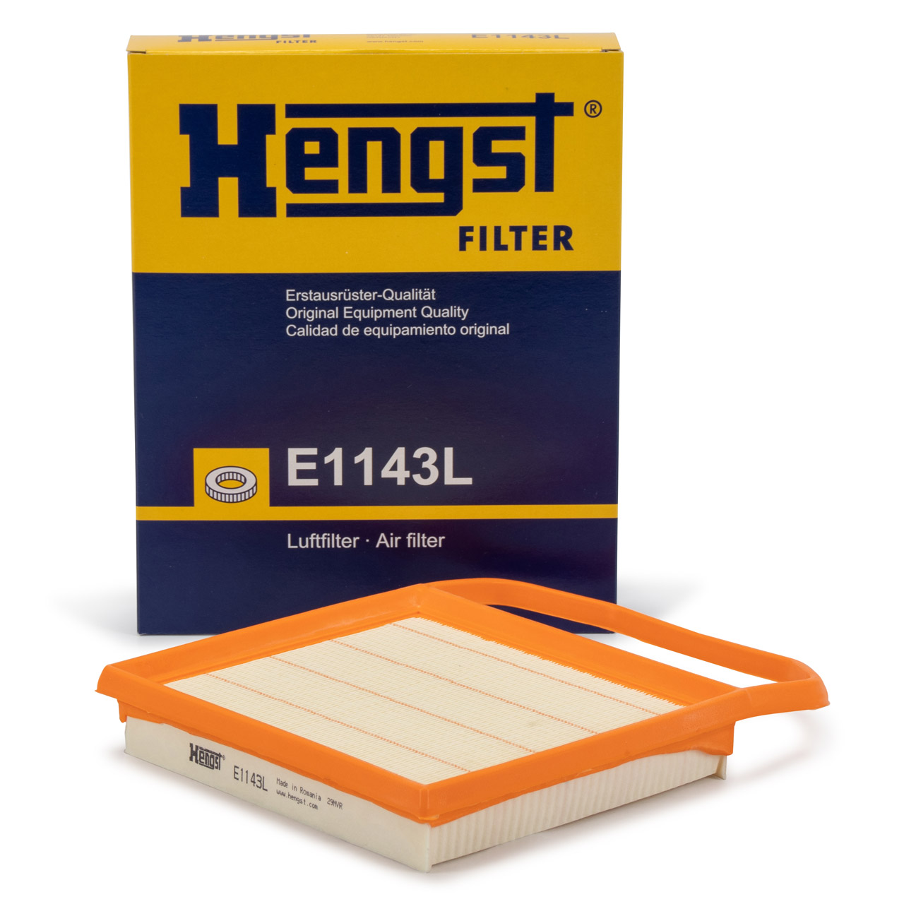 HENGST E1143L Luftfilter MERCEDES-BENZ W205 W212 W213 X253 W166 M276 2760940504