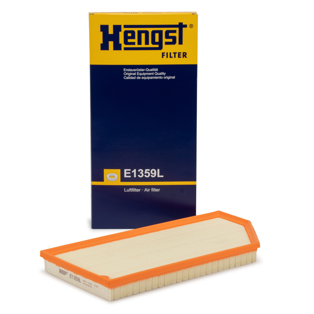 HENGST E1359L Luftfilter für MERCEDES W205 S205 C257 W213 S213 C/A238 W167 W222