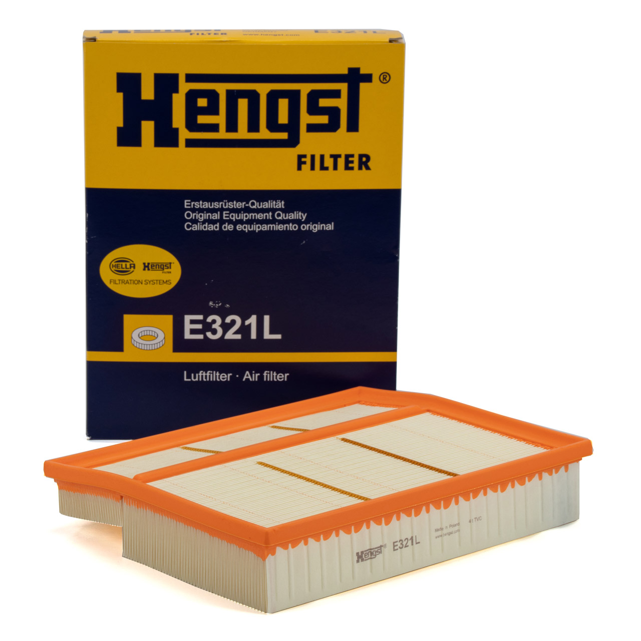 HENGST E321L Luftfilter MERCEDES OM601 OM604 OM605 OM611 M111 M112 M113 M155