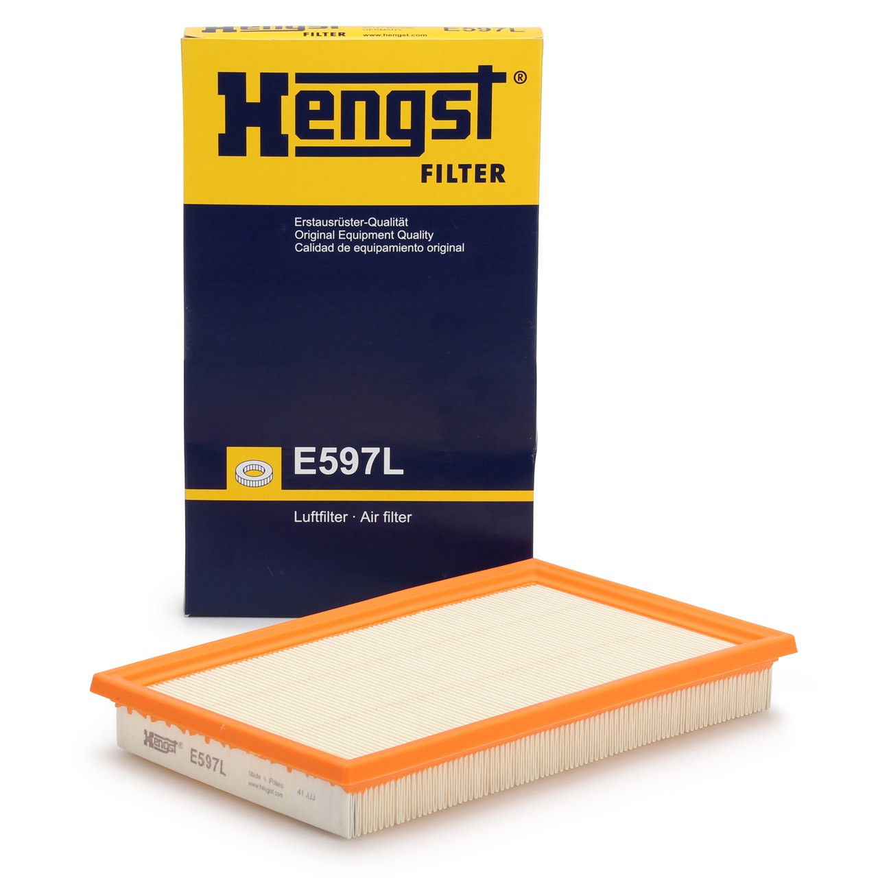 HENGST E597L Luftfilter für MINI R50 R53 R52 COOPER S / WORKS 163-218 PS