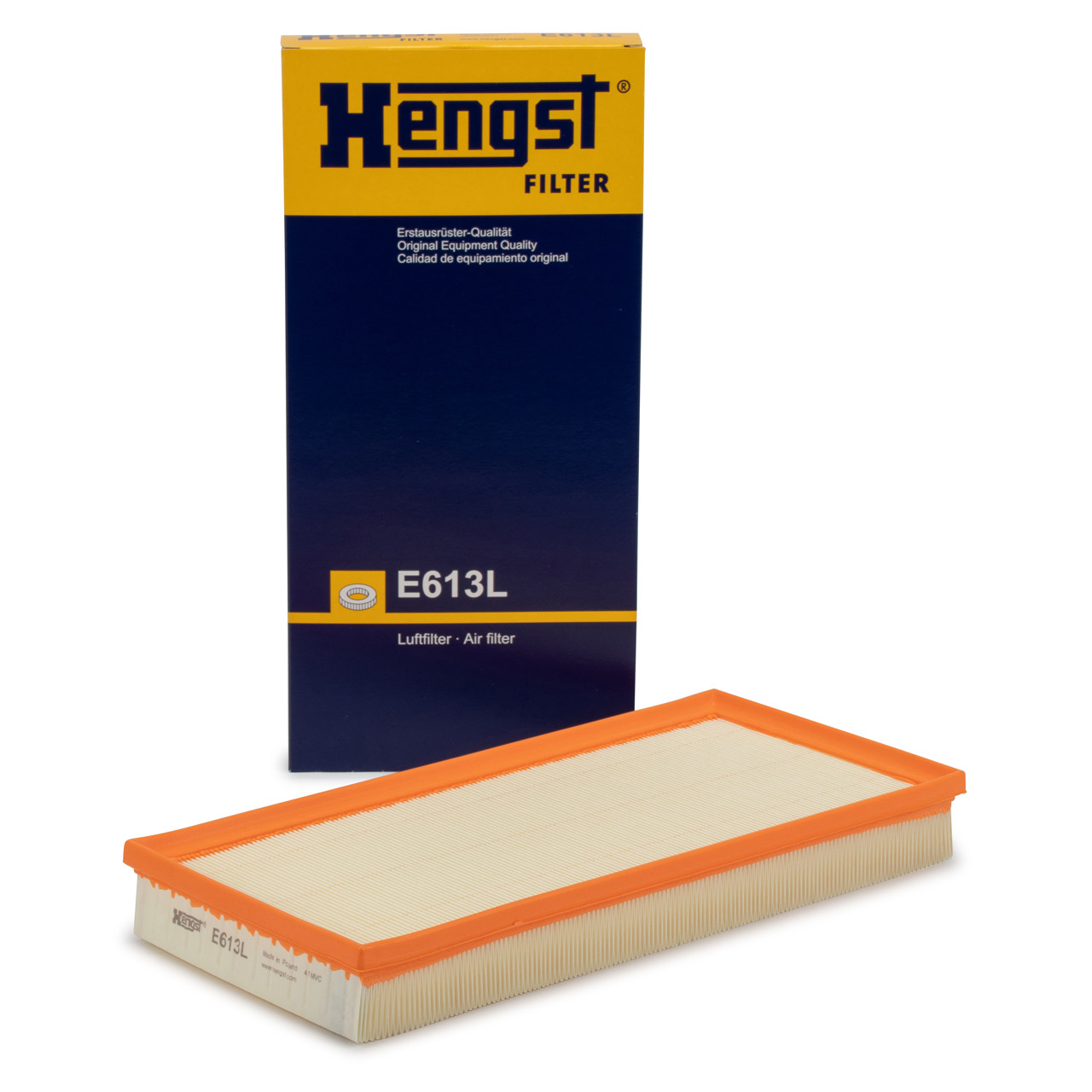 HENGST E613L Luftfilter für MERCEDES A-KLASSE W169 B-KLASSE W245 160/180/200CDI
