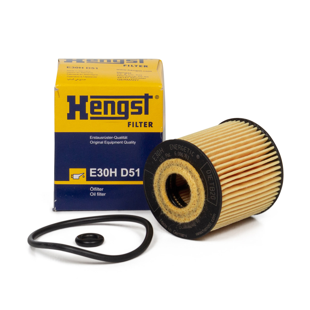 HENGST E30HD51 Ölfilter für SMART CABRIO CITY-COUPE CROSSBLADE FORTWO (450 451)