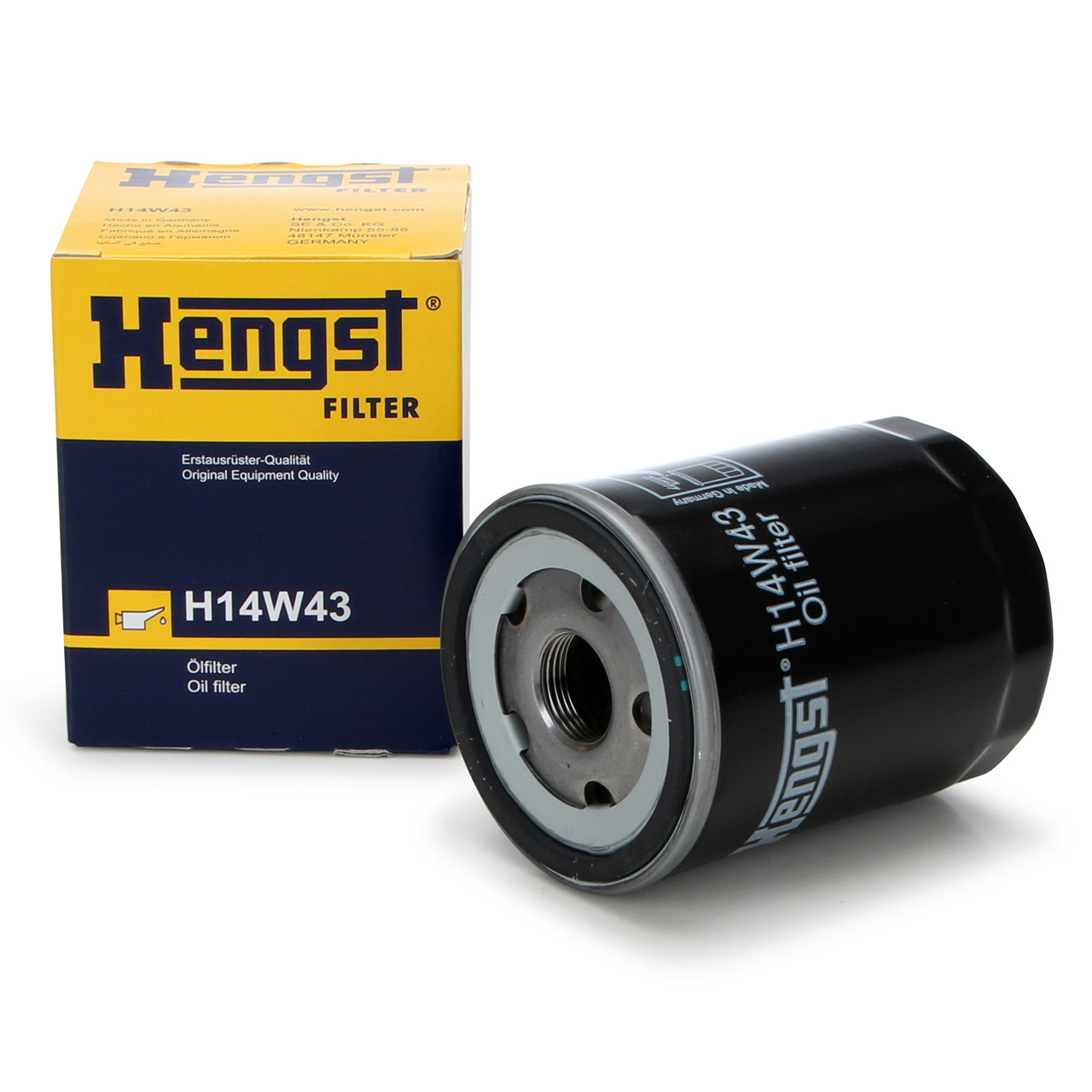 HENGST H14W43 Ölfilter FORD Tourneo / Transit Custom (V362 V363) 2.0 EcoBlue 2007929