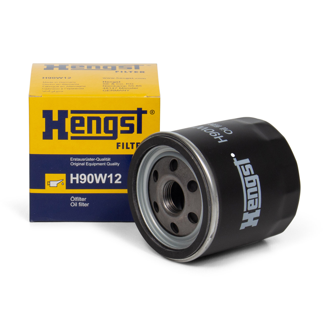 HENGST H90W12 Ölfilter SAAB 1 2 900 1 9000 90 99 9-3 (YS3D) 9-5 (YS3E) 2.0-2.3