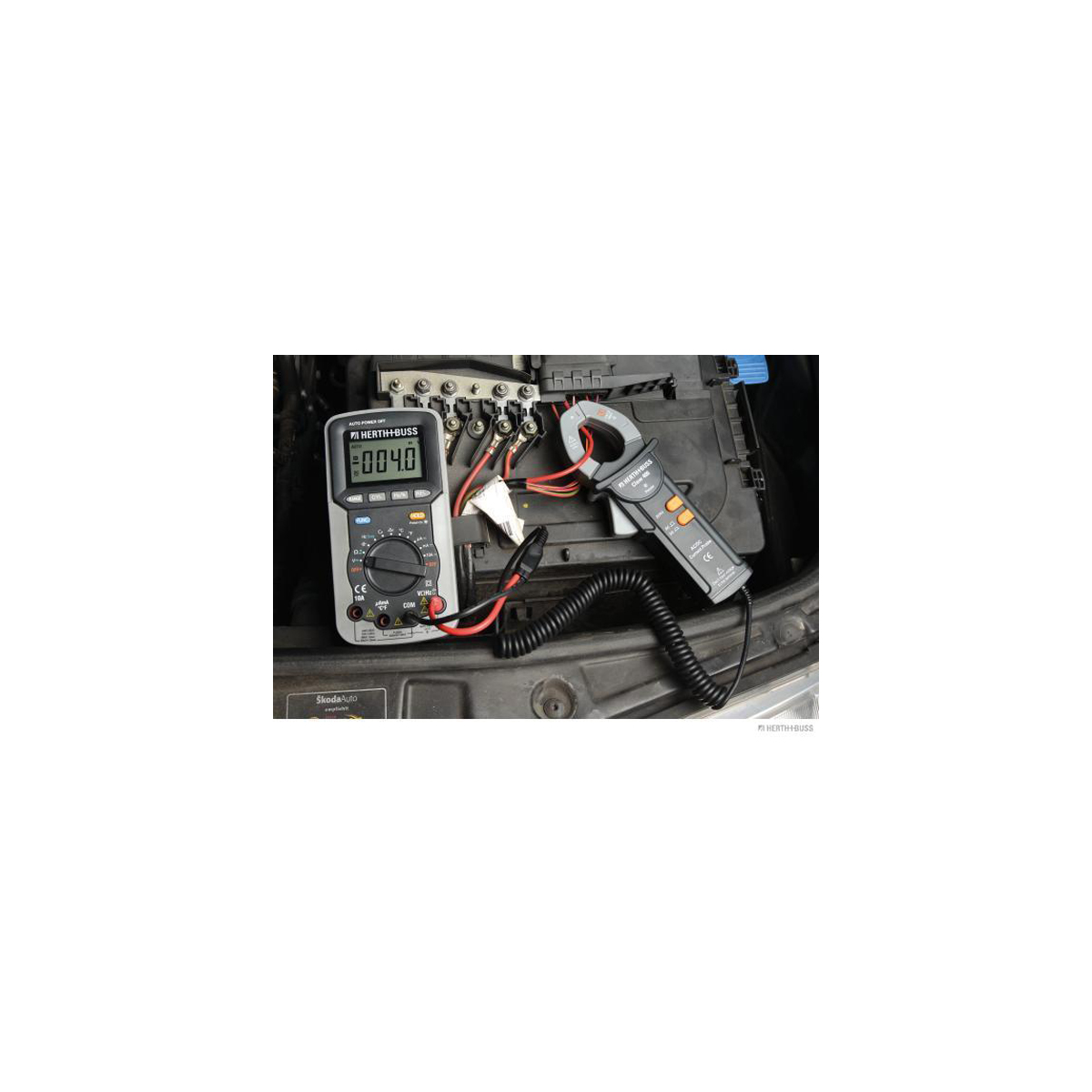 HERTH+BUSS JAKOPARTS Amperemeter AC DC Digital Zangen Multimeter Stromzange 40-400A