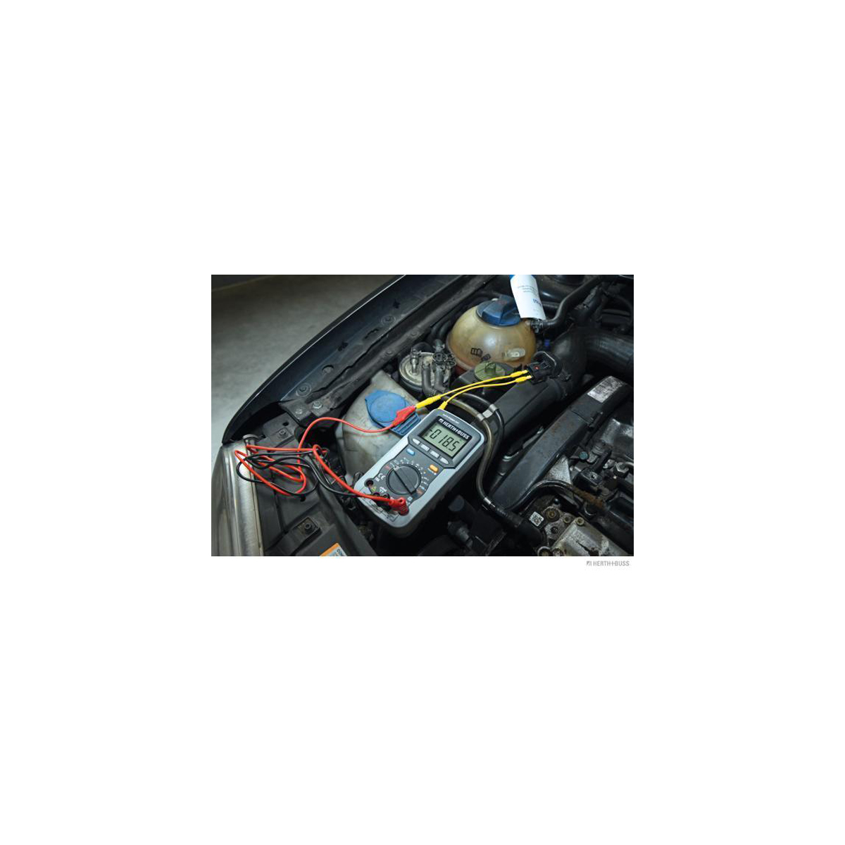 HERTH+BUSS JAKOPARTS Digital Multimeter Voltmeter Spannungsprüfer Spannungsmessung AC DC