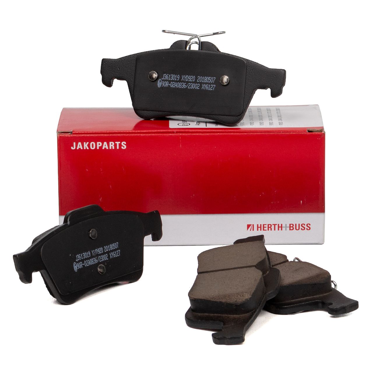 HERTH+BUSS Bremsbeläge für CITROEN FORD MAZDA NISSAN OPEL PEUGEOT VOLVO hinten