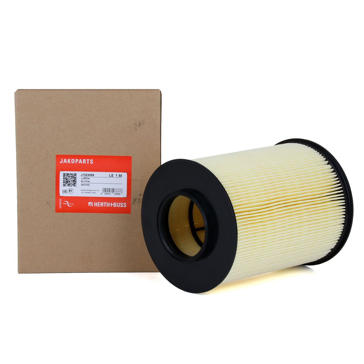 HERTH+BUSS JAKOPARTS Luftfilter Motorluftfilter für MAZDA 3 BL 5 CW 1.6 MZ-CD 109/116 PS