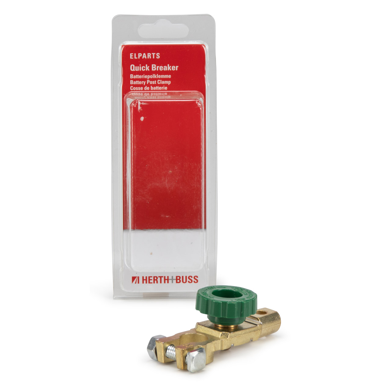 HERTH+BUSS ELPARTS Quick Breaker Batteriepolklemme Minuspol mit Batterietrennschalter