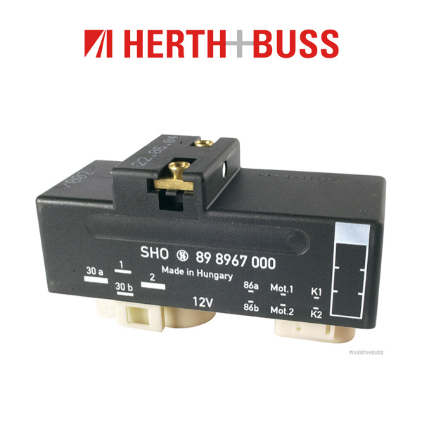 HERTH+BUSS ELPARTS Relay for Radiator Fan Delay for AUDI A3, SEAT, SKODA, VW GOLF 4