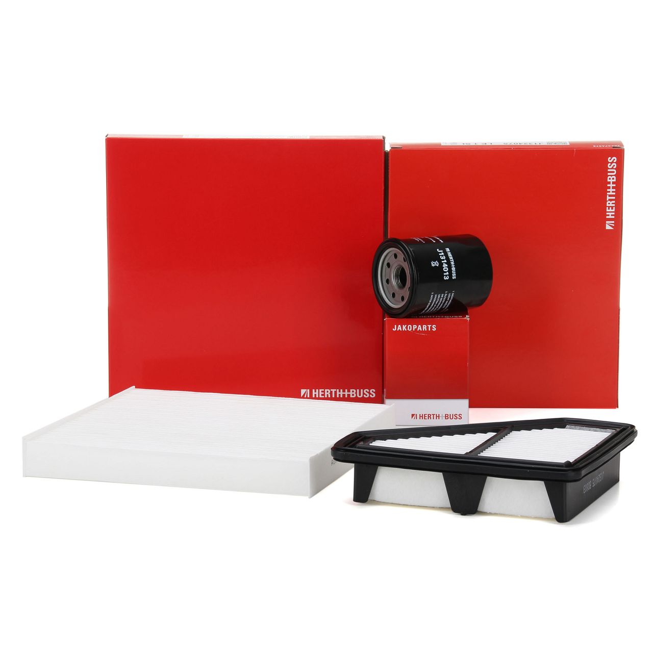 HERTH+BUSS JAKOPARTS Filter-Set für HONDA Civic 8 Hatchback 1.4 FN FK 9 FK 1.4 i-VTEC