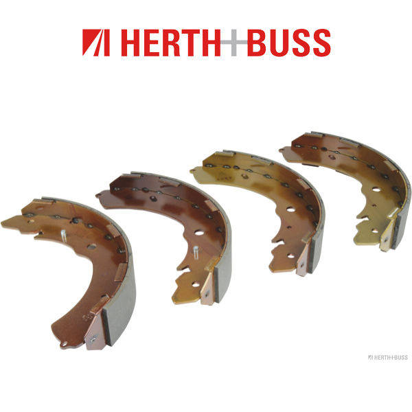 HERTH+BUSS JAKOPARTS Bremsbacken Satz ISUZU D-Max 2 MITSUBISHI L 200 / Triton hinten