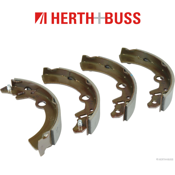 HERTH+BUSS JAKOPARTS Bremsbacken Satz SUBARU Libero Bus E10 E12 1.2 i 4WD hinten