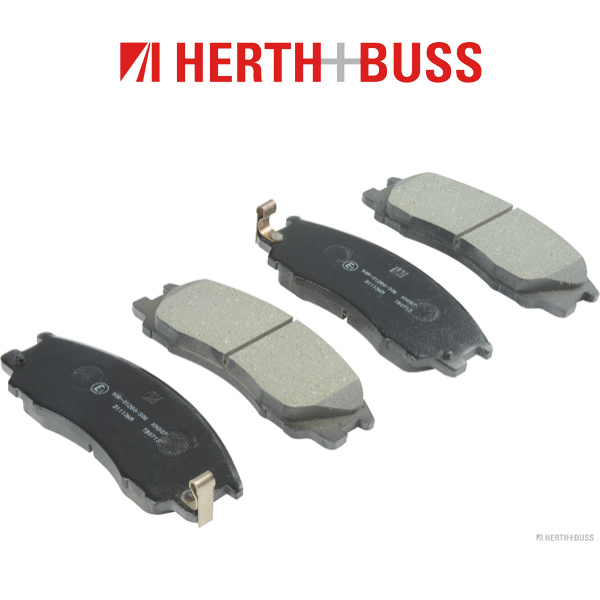 HERTH+BUSS JAKOPARTS Bremsbeläge für HYUNDAI TERRACAN (HP) 3.5i V62.9 CRDi vorne
