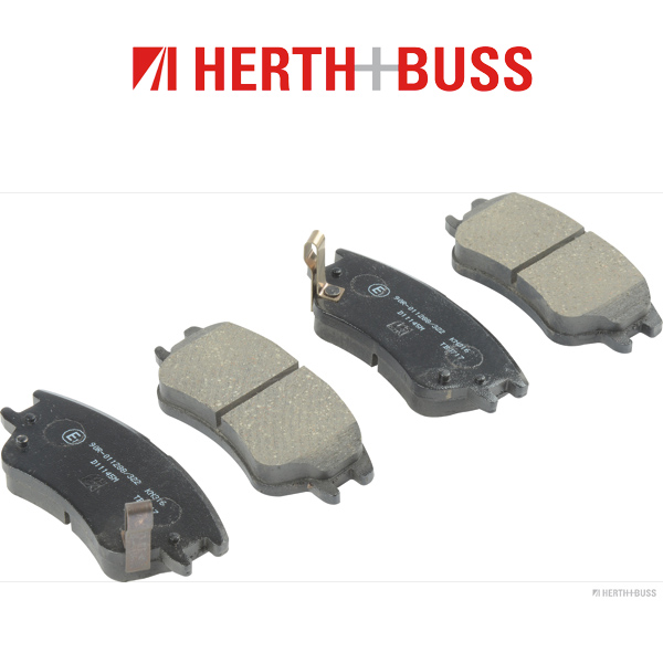 HERTH+BUSS JAKOPARTS Bremsbeläge HYUNDAI Atos (MX) 1.0 i 1.1 58/63 PS vorne