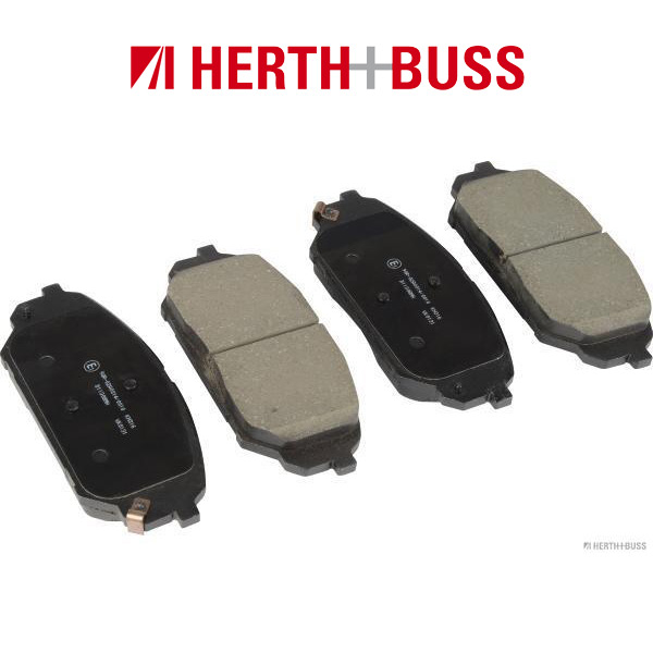 HERTH+BUSS JAKOPARTS Bremsbeläge HYUNDAI ix55 3.0 V6 CRDi 4WD 250/239 PS vorne
