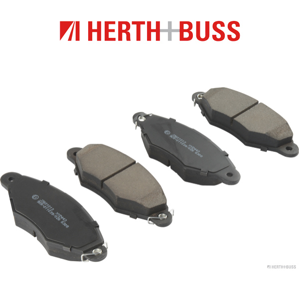 HERTH+BUSS JAKOPARTS Bremsscheiben + Bremsbeläge NISSAN Kubistar (X76) vorne