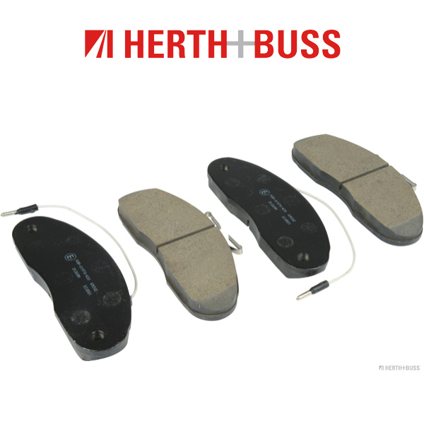HERTH+BUSS JAKOPARTS Bremsbeläge NISSAN TRADE 100 3.0 D 86-160 PS Cabstar TL_ VL_ vorn