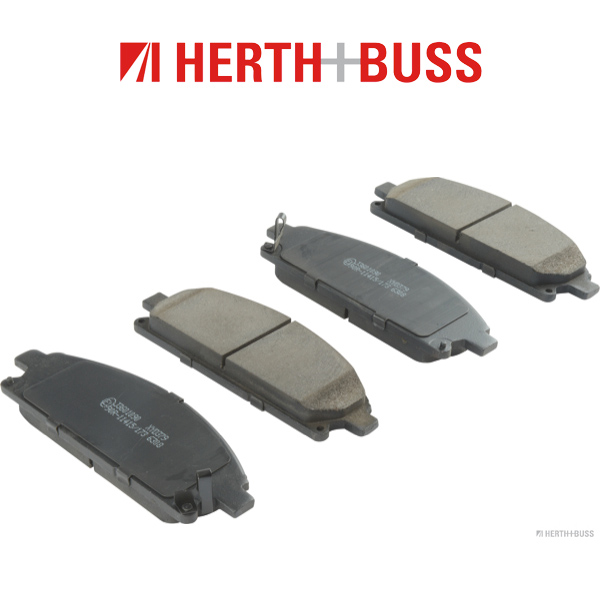 HERTH+BUSS JAKOPARTS Bremsscheiben + Bremsbeläge NISSAN X-Trail (T30) (T31) vorne