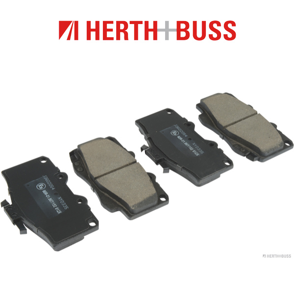 HERTH+BUSS JAKOPARTS Bremsbeläge TOYOTA Land Cruiser (_J7_) 2.4 Hilux _N5_ _N6_ 2.2 vorne