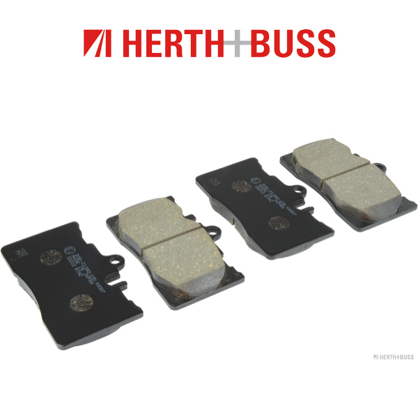 HERTH+BUSS JAKOPARTS Bremsbeläge Bremsklötze LEXUS LS (_F3_) 430 282 PS vorne