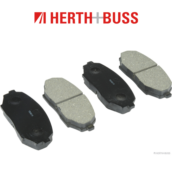 HERTH+BUSS JAKOPARTS Bremsbeläge für MAZDA MX-5 I (NA) 1.6 90/115 PS vorne
