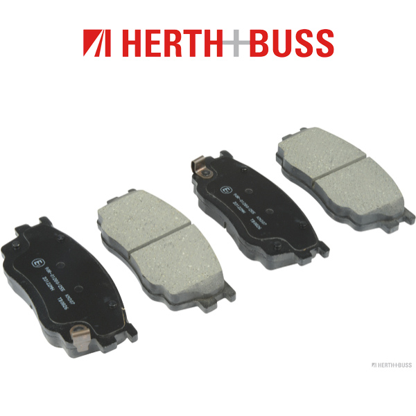 HERTH+BUSS JAKOPARTS Bremsbeläge Bremsklötze für MAZDA 6 (GG) 1.8 120 PS vorne
