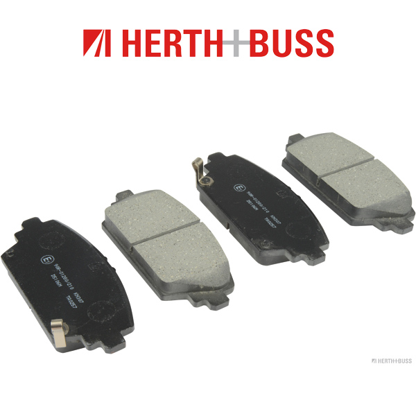 HERTH+BUSS JAKOPARTS Bremsscheiben + Bremsbeläge HONDA Accord 6 2.3 154 PS vorne