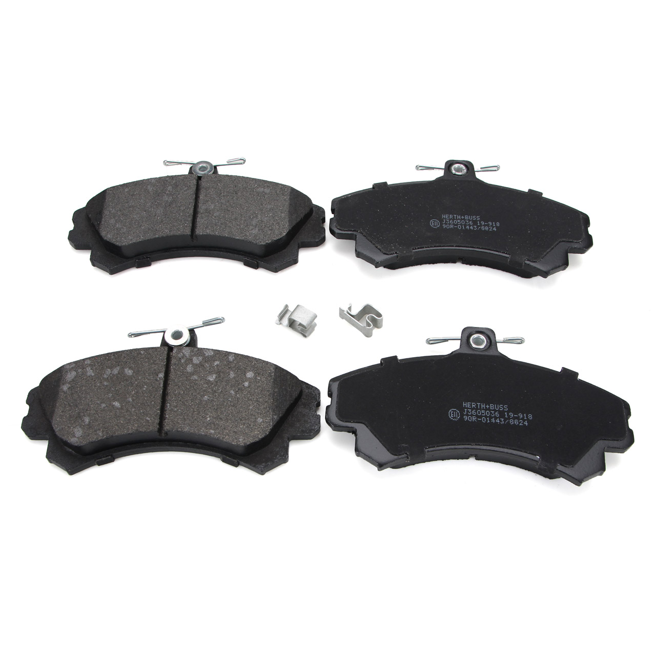 HERTH+BUSS JAKOPARTS J3605036 - Kit Pastiglie Freno A Disco Per Auto, Qualità OES